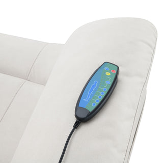 Chriki - Polished Power Motion Recliner With Lift Heating Massage Chair