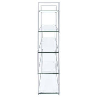Harison - 5 Shelf Bookshelf - Clear