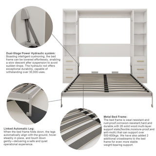 Multifunctional Vertical Murphy Wall Bed