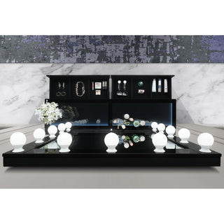 Elisa - Vanity Set With Stool And LED Bulbs