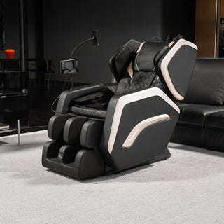 Zero Gravity Massage Chair Recliner & 10 Massage Heads And Full Body Air Pressure - Black