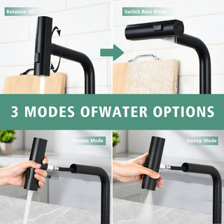 Touchless Kitchen Faucet With LED Display