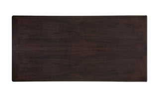 Drop Leaf Table With 4 Stools - Dark Brown