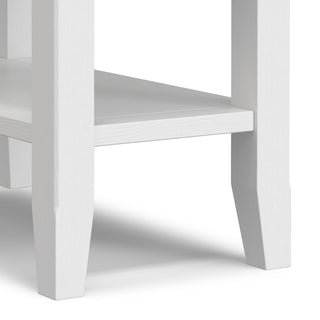 Acadian - Narrow Side Table, Handcrafted