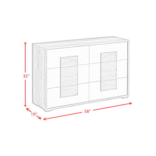 San Matteo - 6-Drawer Dresser