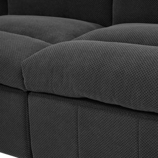 Sectional, Large Arms, Toss Pillows Included