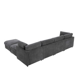 Modern Reversible Modular Sectional