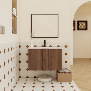 Floating Bathroom Vanity With Sink Combo