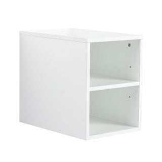 Wall Mounted Bathroom Vanity With Sink, Cabinet & Half Door