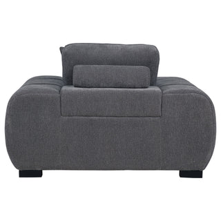 Plather - Track Arm Accent Chair