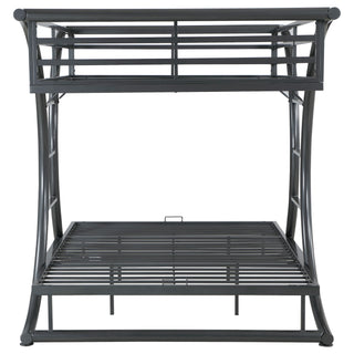 Weston - Bunk Bed Full Over Full - Gunmetal