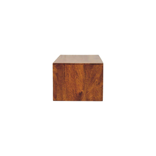 Lunar - 2 Drawer Wall Mounted Media Unit - Brown