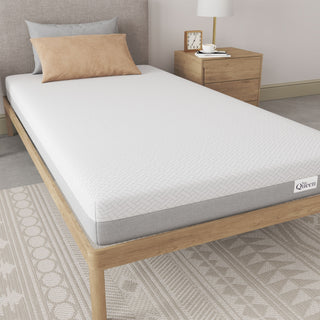 8" Memory Foam Mattress With Adaptive Foam Support And Breathable Cover