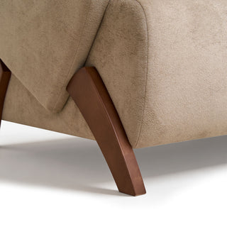 Lounge Accent Chair For Living Room - Beige Coffee