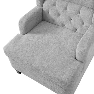 Modern Tufted Upholstered Accent Chair For Living Room