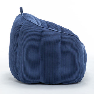 Giant Bean Bag Chair Sofa For Living Room - Dark Blue