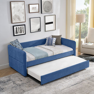 Upholstered Daybed With Pop Up Trundle