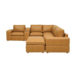 Modular Sectional With Large Square Arms, Custom Configuration