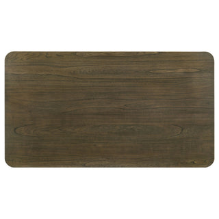 Sexton - Rectangular Dining Table With Base - Brown