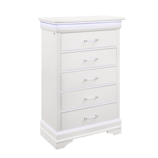 Charlston - 5 Piece Bedroom Set With LED Headboard