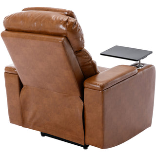 Power Motion Recliner Electric Power Recliner With USB Charging Port, Hidden Arm Storage, Convenient Cup Holder And tooth Speaker