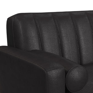 Horizon - Sofa With Wood Front And 2 Pillows