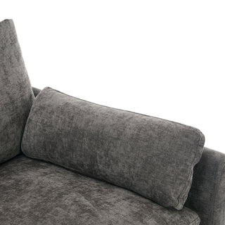 Cozy Upholstered Cushion Armchair For Living Room