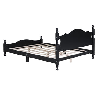 Platform Bed Frame With Slat Support