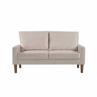 Upholstered Loveseat Sofa, 2 Seater Couch For Living Room Apartment