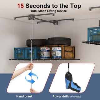 Overhead Garage Storage Rack