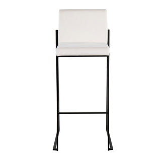 Fuji - Contemporary High Back Barstool Elegant Design