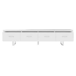 TV Stand With Slatted Drawers