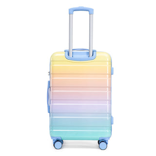 Luggage Set 20" /24" /28" With Combination Lock And Silent Wheels