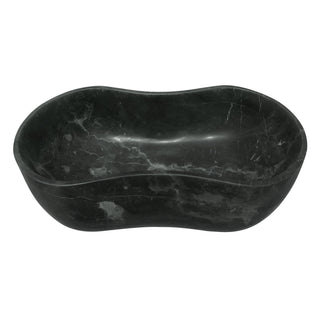 Bathroom Vessel Sink With Wavy Design
