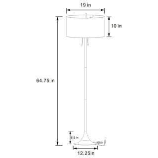 Bellflower - Drum Shade Lamp