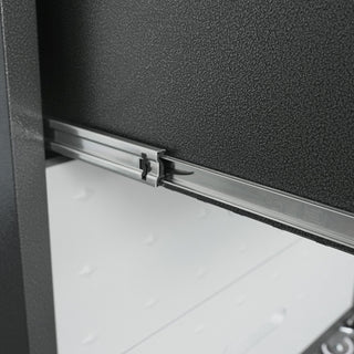 Heavy Duty Metal Storage Cabinet With Wheels 3 Drawer Tool Cabinet For Garage, Office, And Home Organizer Solutions