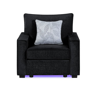 Rita - Accent Chair With LED Underlighting