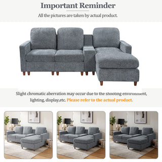 L - Sectional Sofa With Reversible Chaise