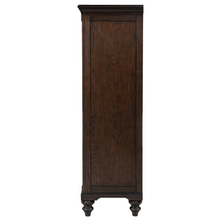 Berwick - 6 Drawer Chest With Door - Dark Oak