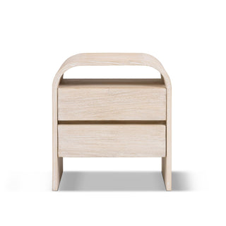 Dune - Side Table - White Washed