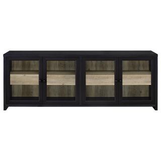 Kennison - 3 Piece Entertainment Center - Black