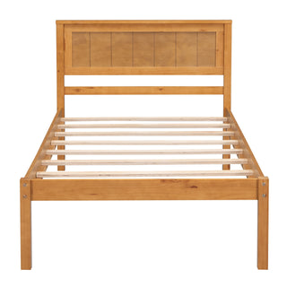 Platform Bed Frame With Headboard
