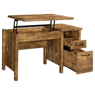 Chicolm - Lift Top Office Desk - Rustic