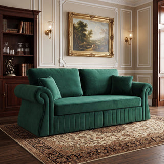 3 Seater Sofa With Pocket Coils And Foam Cushion, Removable Seat