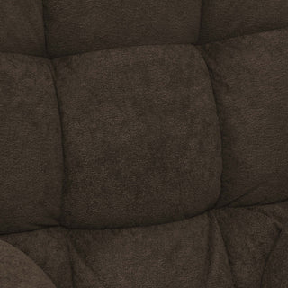 Devonaire - Manual Recliner With Padded Arms - Dark Brown