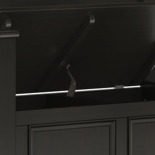 Amherst - Small Transitional Entryway Storage Bench