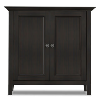 Amherst - 2 Door Storage Cabinet & Adjustable Shelving - Brown