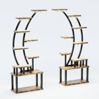9 Tiered Indoor Plant Stand With 5 Adjustable Grow Lights