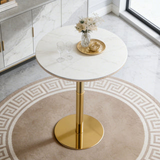 Contemporary Circular Bar Table