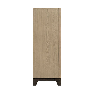 6 Drawer Chest With Smooth Glides - Brown